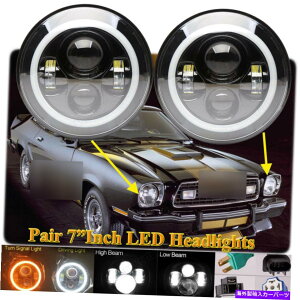 USwbhCg tH[h}X^OII 1978 76 74̂߂2̃wbhCg7C`EhtN^[CggbN 2xLED Headlight 7inch Round Reflector Light Truck For Ford Mustang II 1978 76 74
