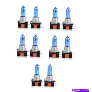 USwbhCg Amarok Golf Mercedeŝ߂10̃X[p[zCgnQH15 DRLwbhCgd 10pc Super White Halogen H15 DRL Headlights Bulb for Amarok Golf Mercedes