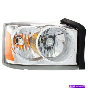 US�w�b�h���C�g CH2503159��2005�N�ɍ���Dodge Dakota���q���N�����w�b�h���C�g�̓d�����܂ށB CH2503159 Fits 2005 Dodge Dakota Passenger Side Chrome Headlight Bulbs Incl.