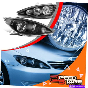 USwbhCg 05-06g^JXV30ubNnEWOwbhCgNAR[i[TChvLbg FOR 05-06 TOYOTA CAMRY XV30 BLACK HOUSING HEADLIGHT CLEAR CORNER SIDE LAMP KIT