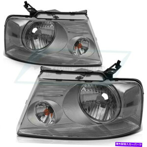 US�w�b�h���C�g �w�b�h���C�g�A�Z���u����2004-2008�t�H�[�hF-150��+�E�����v�Z�b�g���� Headlights Assembly Fits 2004-2008 Ford F-150 Left + Right Lamps Set Replacement�y���s�A���i�z
