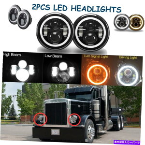 USwbhCg 05 FreightLiner Century 95 PeterBilt 379 EXHD 359 Old Style LEDwbhCg2X For 05 Freightliner Century 95 Peterbilt 379 EXHD 359 Old Style LED Headlight 2x