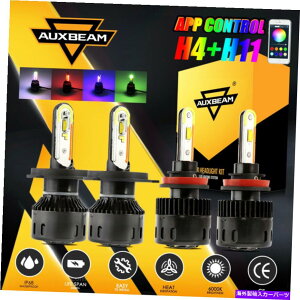 USwbhCg Auxbeam H4 + H11 RGB LEDwbhCgd+ FOG DRLv́AHonda CR-V 2007-2014 CRVp AUXBEAM H4+H11 RGB LED Headlight Bulbs+Fog DRL Lamp For Honda CR-V 2007-2014 CRV