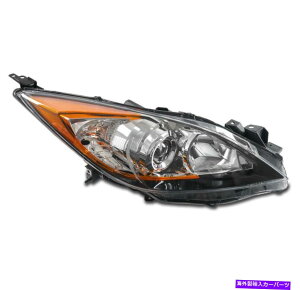 US�w�b�h���C�g 2010-2013�}�c�_3�}�c�_3�n���Q���N�����v���W�F�N�^�[�w�b�h���C�g���q For 2010-2013 Mazda 3 Mazda3 Halogen Chrome Projector Headlight Passenger Right