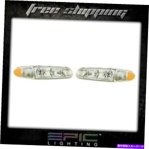 US�w�b�h���C�g �t�B�b�c1997-05 Buick Century 1997-04���[�K���w�b�h���C�g�w�b�h�����v�y�A���E�Z�b�g Fits 1997-05 Buick Century 1997-04 Regal Headlight Headlamp Pair Left right set�y���s�A���i�z
