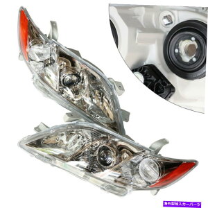 USヘッドライト 1ペアプロジェクターヘッドライトクリアレンズ2007 08 2009トヨタカムリ8111006B90 1 Pair Projector Headlights Clear Lens For 2007 08 2009 Toyota Camry 8111006B90