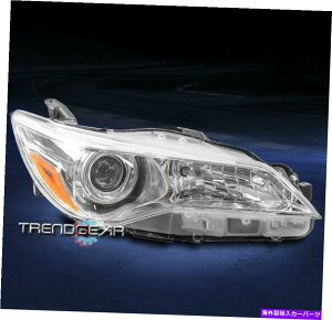 USwbhCg 2015N2016N2017Ng^JvWFN^[wbhCgvN[q FOR 2015 2016 2017 TOYOTA CAMRY PROJECTOR HEADLIGHT LAMP CHROME PASSENGER RIGHT