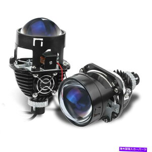 USwbhCg 2{2.5 "BI LEDvWFN^[YHI / LO 70W 12000LM LEDwbhCgwbhv̉ 2X 2.5" Bi LED Projector Lens Hi/Lo 70W 12000LM LED Headlight Headlamp Retrofit
