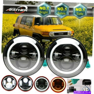 USwbhCg W[vO[JK TJ H6024 OEM DRLnQ̎ւhbĝ߂7 '' LEDwbhCg 7'' LED Headlights For Jeep Wrangler JK TJ H6024 OEM DRL Halogen Replacement Dot