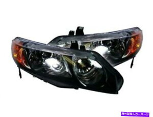 US�w�b�h���C�g 2006-2008�z���_�V�r�b�N4DR 2007 R631TS 4�h�A�̃w�b�h���C�g�A�Z���u���Z�b�g Headlight Assembly Set For 2006-2008 Honda Civic 4dr 2007 R631TS 4 Door�y���s�A���i�z