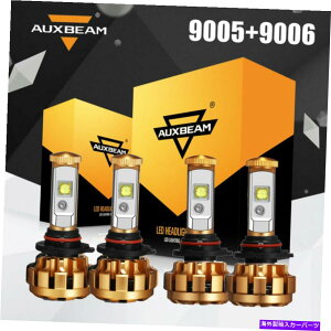 USwbhCg AuxBeam 9005 + 9006 LEDwbhCg120W 12000LM HILOW BEAM 6000KzCg4dLbg AUXBEAM 9005+9006 LED Headlight 120W 12000LM Hi&Low Beam 6000K White 4 Bulbs Kit