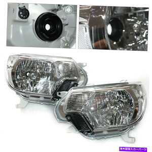 USwbhCg 1yAnQwbhCgN[nEWOwbhv2012-2015g^^R} 1 Pair Halogen Headlights Chrome Housing Headlamp for 2012-2015 Toyota Tacoma