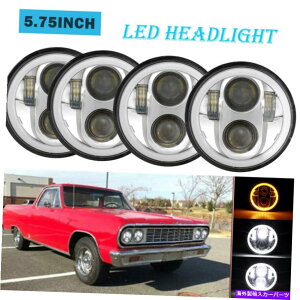 USwbhCg 4x 5 3/4 "5.75" LEDwbhCgHI / LO DRL Pontiac Gto Grand Prix Firebird 4x 5 3/4" 5.75" LED Headlights HI/LO DRL for Pontiac GTO Grand Prix Firebird