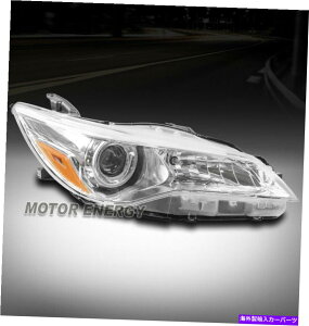 USwbhCg 15-17g^J[vWFN^[wbhCgwbhvN[q FOR 15-17 TOYOTA CAMRY REPLACEMENT PROJECTOR HEADLIGHT HEADLAMP CHROME PASSENGER