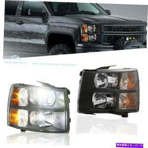 USwbhCg 1yAwbhCg2007-2014 Chevy Silverado 1500 2500 HD 3500 HDf 1 Pair Headlights ASSY for 2007-2014 Chevy Silverado 1500 2500 HD 3500 HD models