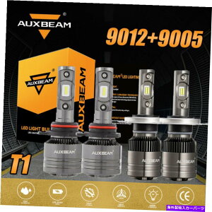 USwbhCg AuxBeam 9012 + 9005 LEDwbhCgdLbg70W 8000LM 6500KzCgHI / LOWr[T1 AUXBEAM 9012+9005 LED Headlight Bulbs Kit 70W 8000lm 6500K White Hi/Low Beam T1