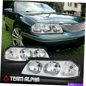 USwbhCg tBbg2000-2005V{[Cp[Chrome / Clear]NX^R[i[wbhCgwbhvv Fits 2000-2005 Chevy Impala[Chrome/Clear]Crystal Corner Headlight Headlamp Lamp