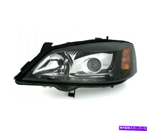 US�w�b�h���C�g Opel Astra G VP472L�̍��w�b�h���C�g�L�Z�m�������K���X�u���b�NLHD Left Headlight Xenon for Opel Astra G VP472L Clear Glass Black LHD