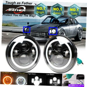 US�w�b�h���C�g Datsun 240z 280z 280z 280Z 280Z 1970-78 H4�w�b�h���C�g�d������ɂ���/ LO�r�[�� 2xLED Lamps For Datsun 240Z 260Z 280Z 280ZX 1970-78 H4 Headlight Bulb Hi/Lo Beam�y���s�A���i�z