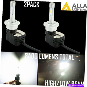 USwbhCg AbƖLED D1S HDdX[p[邢̌dA2{ Alla Lighting LED D1S hd-light Bulb Super Bright Long Life Replacement Bulb,2x