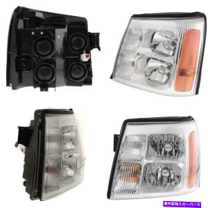 USwbhCg GM2502232 02LfbNGXJ[hhCo[TCh̃wbhCg GM2502232 Headlight for 02 Cadillac Escalade Driver Side