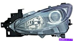 USwbhCg f|EwbhCgtgv̓}c_3nb`obNZ_2013- DEPO RIGHT Headlight Front Lamp Fits MAZDA 3 Hatchback Sedan 2013-