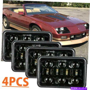 USwbhCg Chevrolet Camarô߂4pcs 4x6 "LEDwbhCgHI / LOV[r[dwbhv 4PCS 4x6" LED Headlights Hi/Lo Sealed Beam Bulb Headlamps For Chevrolet Camaro
