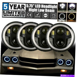USwbhCg 4×5 3/4 "5.75vWFN^[LEDwbhCgDRLV[r[GWFACOvd 4x 5 3/4" 5.75 Projector LED Headlights DRL Sealed Beam Angel Eye Ring Lamp Bulb