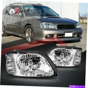 USwbhCg N[/NAR[i[OEX^CnQwbhv00-04 Subaru Legacy L / Brighton Chrome/Clear Corner OE Style Halogen Headlamp for 00-04 Subaru Legacy L/Brighton