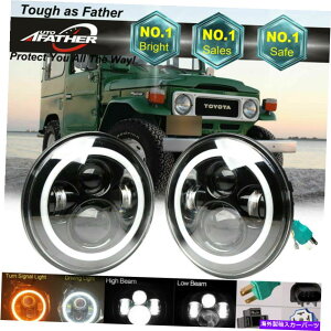 USwbhCg ynN[U[FJ40AW[vCJWrangler 7 "LED/r[vWFN^[wbhCg For Land Cruiser FJ40, Jeep CJ&Wrangler 7" LED High/Low Beam Projector Headlight