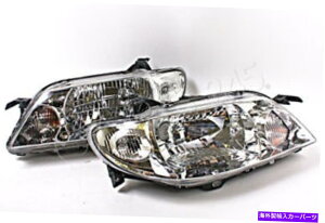USwbhCg wbhCgtgvyAMazda 323 2001-2003ɃtBbg܂ Headlights Front Lamps PAIR Fits Mazda 323 2001-2003