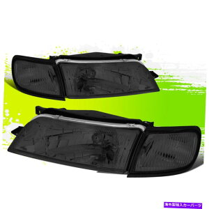 USwbhCg Ỹ}LV}97-99î߂̃t@Ng[X^C̃nQwbhCg Factory Style Halogen Headlights for Nissan Maxima 97-99 Smoked Clear Left+Right