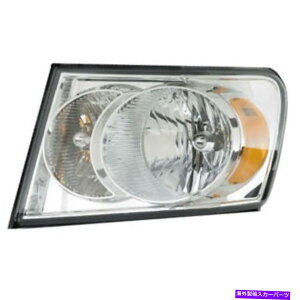 USwbhCg 07-09 DurangowbhCgwbhvtgnQwbhCgv̉^]葤 07-09 Durango Headlight Headlamp Front Halogen Head Light Lamp Left Driver Side