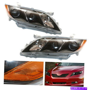US�w�b�h���C�g 1pair OEM�v���W�F�N�^�[�w�b�h���C�g�N���ALEN�w�b�h�����vL + R�g���^�J���� 1Pair OEM Projector Headlights Clear Len Headlamp L+R for 2007-2009 Toyota Camry