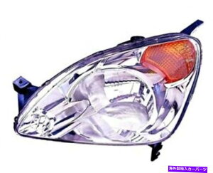 US�w�b�h���C�g Honda CR-V�w�b�h���C�g�����F��2001-2003 HONDA CR-V HeadLight LEFT Yellow 2001-2003