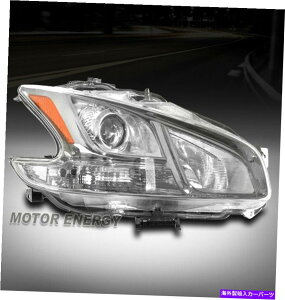 USwbhCg 09-14}LV}nQvWFN^[wbhCgN[q For 09-14 Maxima Halogen Replacement Projector Headlight Chrome Passenger Right