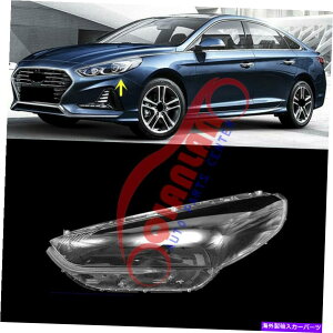 USwbhCg Hyunda Sonata 2018-2019pTChwbhCgYJo[+V[gڒ For Hyunda Sonata 2018-2019 Left Side Headlight Lens Cover + Sealant Glue