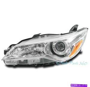 USwbhCg 15 16 17 17g^JvWFN^[wbhCgwbhvvN[hCo[LH FOR 15 16 17 TOYOTA CAMRY PROJECTOR HEADLIGHT HEADLAMP LAMP CHROME DRIVER LH