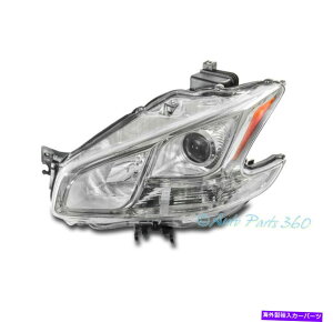 US�w�b�h���C�g 09-14 Maxima Halogen�v���W�F�N�^�w�b�h���C�g�w�b�h�����v�N���[���h���C�o��LH�T�C�h For 09-14 Maxima Halogen Projector Headlight Headlamp Chrome Driver Left LH Side�y���s�A���i�z