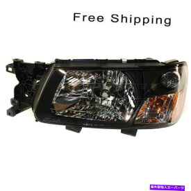 USヘッドライト ハロゲンヘッドランプアセンブリ運転側フィット2003-2004 Subaru Forester SU2502111 Halogen Head Lamp Assembly Driver Side Fits 2003-2004 Subaru Forester SU2502111