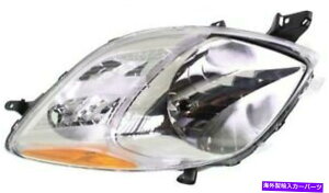 USwbhCg g^EXTO2503170Ĉ߂̏qNAYwbhCg Passenger Clear Lens Headlight for 07-08 Toyota Yaris TO2503170C