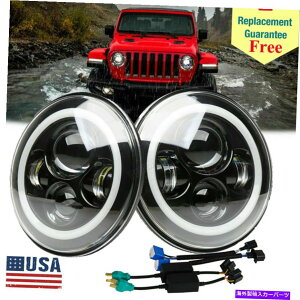 USwbhCg W[vO[JK TĴ߂2x7 '' 'OSRAM 150WEhLEDwbhCgHi-Lor[dhbg 2x7'' Osram 150W Round LED Headlight Hi-Lo Beam Bulb Dot For Jeep Wrangler JK TJ