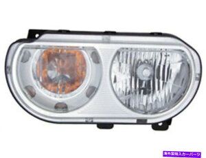 US�w�b�h���C�g �� - 2014�N��Dodge Challenger 2013 S365TD�̂��߂̃h���C�o�[���̃w�b�h���C�g�A�Z���u�� Left - Driver Side Headlight Assembly For 2008-2014 Dodge Challenger 2013 S365TD�y���s�A���i�z