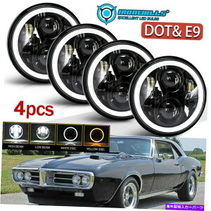 USwbhCg 4s[X5 3/4 "5.75" LEDwbhCgPontiac Gto Grand Prix Firebird̂߂Hi / Lor[ 4pcs 5 3/4" 5.75" LED Headlights HI/LO Beam for Pontiac GTO Grand Prix Firebird