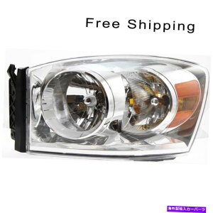 US�w�b�h���C�g �n���Q���w�b�h�����v�A�Z���u���h���C�o���t�B�b�g�h�b�WRAM 1500 RAM 2500 CH2502180 Halogen Head Lamp Assembly Driver Side Fits Dodge Ram 1500 Ram 2500 CH2502180