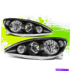 USwbhCg g^JXV30 05-06ubNNAL + Rpt@Ng[X^CnQwbhCg Factory Style Halogen Headlights for Toyota Camry XV30 05-06 Black Clear L+R