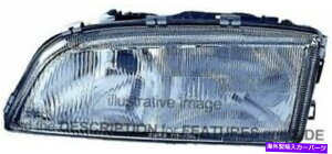 USヘッドライト LHDヘッドライトVolvo S70 V70 1996-1999左側9169596 LHD Headlight Volvo S70 V70 1996-1999 Left Side 9169596