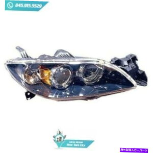 USヘッドライト 地元のピックアップハロゲンヘッドライト右フィットマツダ3 2004-2009 MA2519108 Local Pickup Halogen Head Light Right Fits Mazda 3 2004-2009 MA2519108