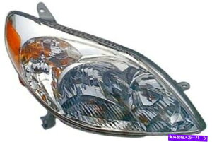 US�w�b�h���C�g Headlight�A�Z���u��Right Dorman 1590853 TOYOTA Matrix. Headlight Assembly Right Dorman 1590853 fits 03-08 Toyota Matrix�y���s�A���i�z