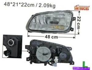 US�w�b�h���C�g ����500�����W���[�w�b�h�����v�g���b�N2003 2008 LH�iAUTO�jPRO BN HINO 500 RANGER Head Lamp TRUCK 2003 2008 LH (Auto) Pro BN�y���s�A���i�z